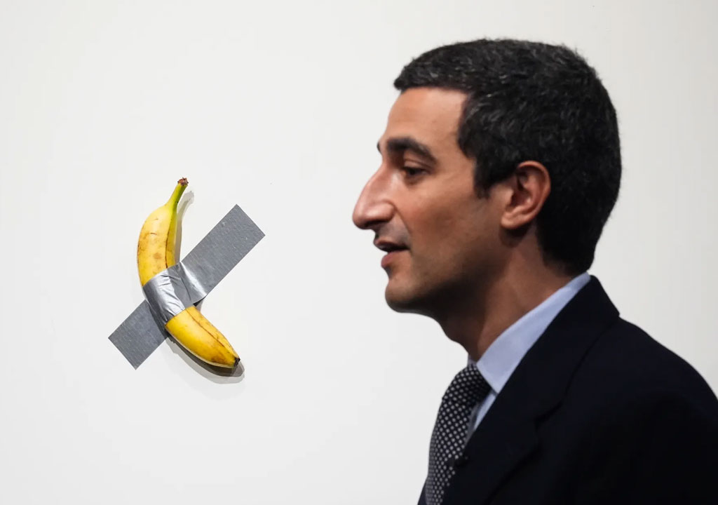 La Banana di Cattelan caso di studio